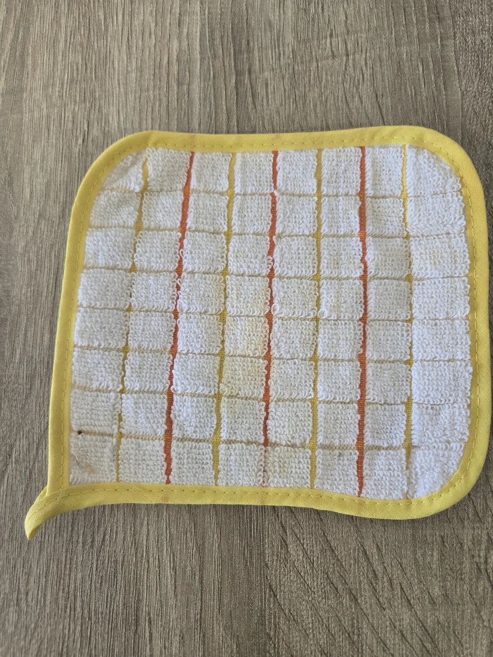 Vintage Handmade Woven Potholders Lot of 5 Cottagecore Kitchen Trivet Hotpad